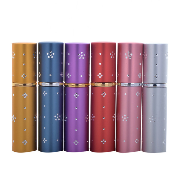 Top quality Travel Perfume Atomizer Refillable Spray Empty Bottle 5ml Free Shipping