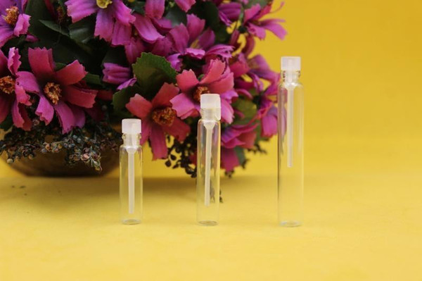 2ML glass perfume bottle sprayers perfume atomizerGlass Vials Small Empty Laboratory Bottles Perfume Liquid Oil Fragrance