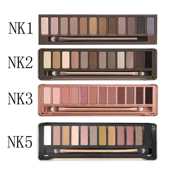 eyeshadow chocolate bar 12color Professional Makeup Palettes Eye Shadow with Make up Brush Case Cosmetic set B741