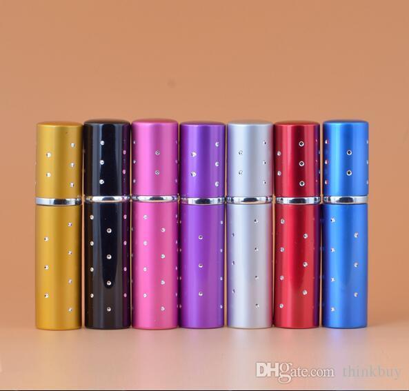 New 5ml perfume bottle Perfume Atomiser Travel bottles fragrance glass scent-bottle Hight quality Free shipping 20171103
