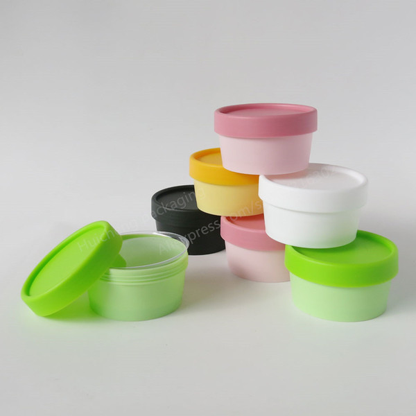 24pcs/lot 50g cylinder mask PP bottle facial mask cream jars containers LUSH split charging jars supplier