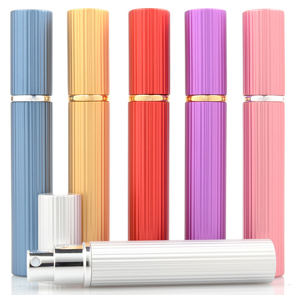 8ml Portable Mini Refillable Perfume Scent Aftershave Atomizer Empty Spray Bottle Purse Size Perfume Bottles Beauty Salon Giveaways