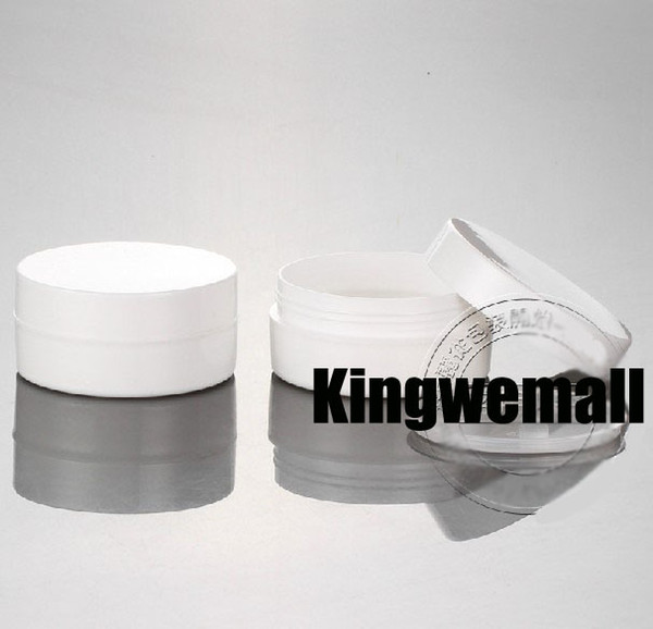 Wholesale 300pcs/lot Capacity 80g 80ml Empty PP Plastic Cream Jar For Cosmetic Packaging