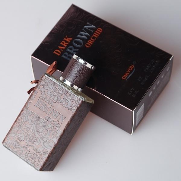 TIMY Fashion Bar Necessary Fashion Men's Cologne Perfume Lasting Forest Fragrance 80mL (Size: 80 ml, Color: Brown)