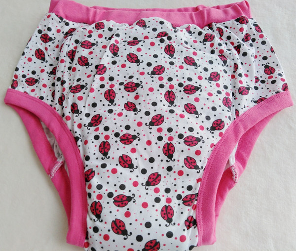 Printed ladybug Training Pant/ abdl Cloth Diaper /Adult Baby Diaper Lover/Underpants