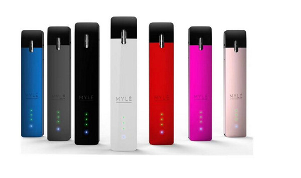 2019!Hot Myle ND Pen Pod Kit 240mAh Battery Portable Vape All-in-One Delivery with 4 Variety Pods AIO Kits