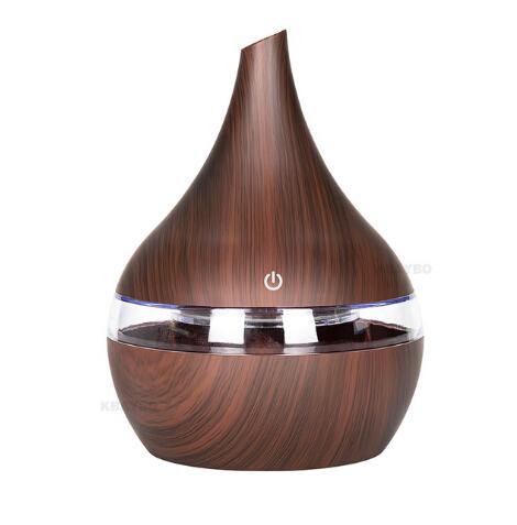 300ml USB Electric Aroma air diffuser wood Ultrasonic air humidifier Essential oil Aromatherapy cool mist maker for home