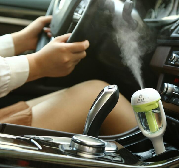 Car Aroma Diffuser Humidifier - Portable Mini Car Aromatherapy Humidifier Air Diffuser Purifier essential oil diffuser free shipping