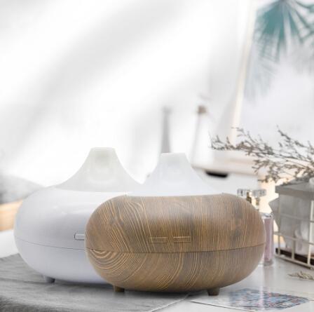 300ml Aroma Air Humidifier wood grain with LED lights Essential Oil Diffuser Aromatherapy Electric Mist Maker for Home