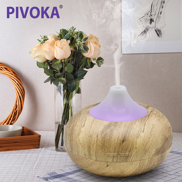 300ML Air Humidifier Essential Oil Diffuser Diffuseur Huile Essentiel 7 Colors LED Timing Sleep Light Humidificador Ultrasonico