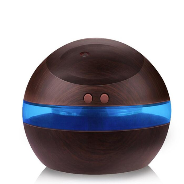 HOT 300ml USB Plug Ultrasonic Humidifier Aroma Diffuser Essential Oil Diffuser Aromatherapy Mist Maker With Blue LED Light