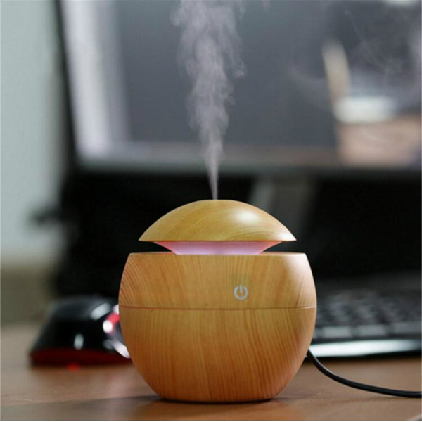 Essential Oil Diffuser 120ML Air Humidifier Aroma Lamp Aromatherapy USB Ultrasonic Aroma Diffuser Mist Maker Free Shipping