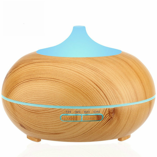 High Quality Essential 300ML Oil Diffuser Air Humidifier Aroma Lamp Aromatherapy Electric Ultrasonic Aroma Diffuser Mist Maker