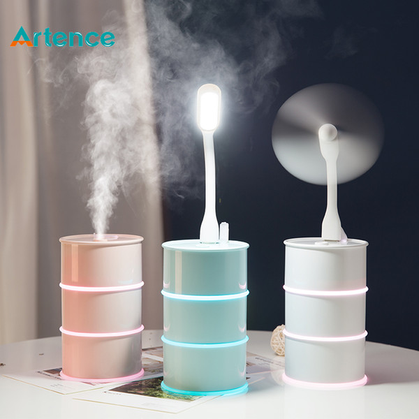 New Magic Cup Ultrasonic Humidifier Colorful Led Light for Home Car Office Essential Oil Aroma Diffuser Purifier Auto Power Off