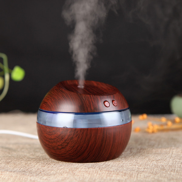 Hot 300ml USB Ultrasonic Humidifier Aroma Diffuser Essential Oil Diffuser Aromatherapy mist maker with Blue LED Light