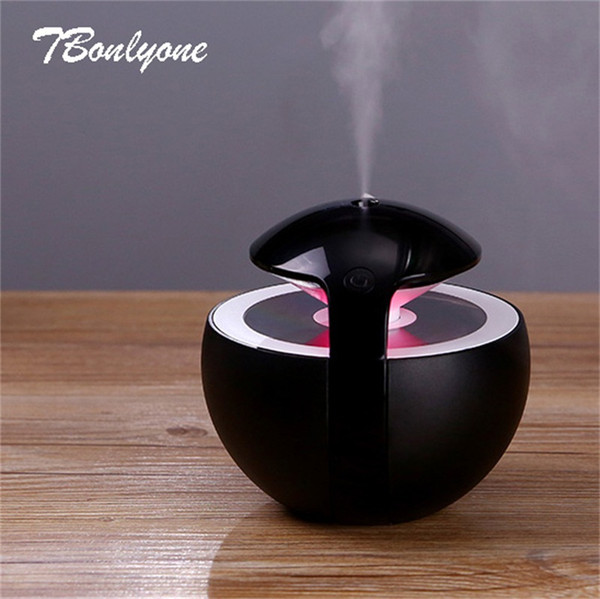 450ML Large Capacity Humidifier for Whole Night Water Soluble Oil Aroma Diffuser Electric Ultrasonic Air Humidifier