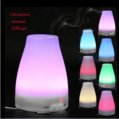 Household Humidifier Aromatherapy Oil Diffuser Cool Mist With Color LED Lights Essential Oil diffuser Waterless Air Humidifier