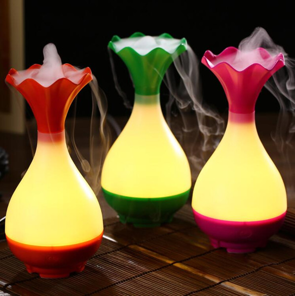 USB Air Humidifier Ultrasonic Aromatherapy Essential Oil Aroma Diffuser with LED Night Light Mist Purifier atomizer for Home