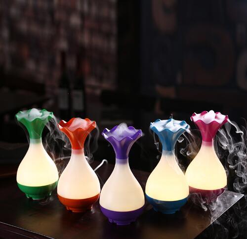 New ArrivalUSB Air Humidifier Ultrasonic Aromatherapy Essential Oil Aroma Diffuser with LED Night Light Mist Purifier atomizer for Home