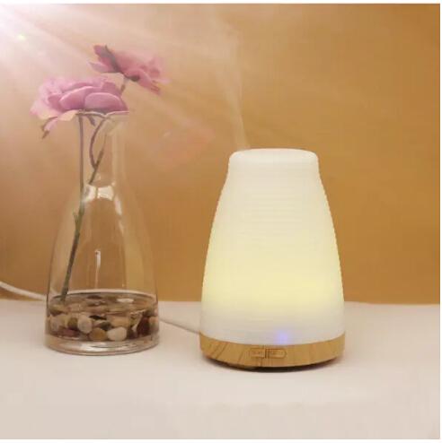 100ml colorful Light electric Essential Oil Aroma Diffuser Portable Ultrasonic Humidifier Aromatherapy diffuser hot sale free shipping