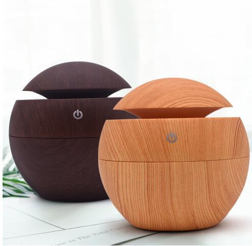 USB Aroma Essential Oil Diffuser Ultrasonic Cool Mist Humidifier Air Purifier 7 Color Change LED Night for Office Home