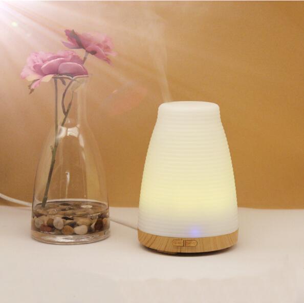 100ml colorful Light electric Essential Oil Aroma Diffuser Portable Ultrasonic Humidifier Aromatherapy diffuser hot sale free shipping