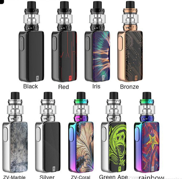 Hot!100% original Vaporesso Luxe-S Kit 220W Touch Screen Mod 8ml SKRR-S Tank Top Fill System with QF Strips QF Meshed Coils