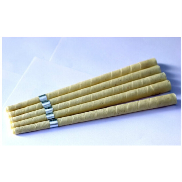 Wholesale - pure beewax ear candle unbleached organic muslin fabric with protective disc+CE quality approval free shipping