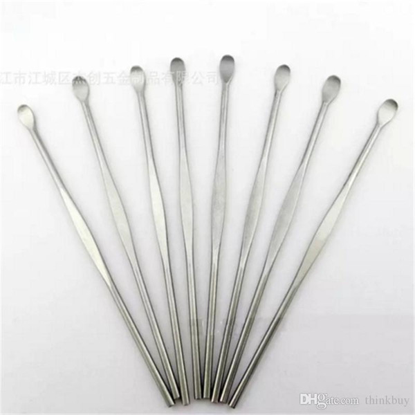 Ear Pick Steel Stainless Ear Wax Earwax Curette Remover handle Cleaner Tool, Earpick Spoon Cleaning Health Care 2017083009