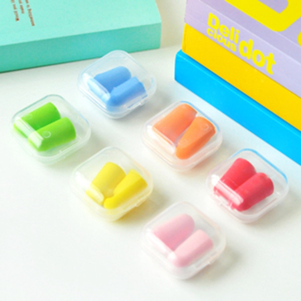 Colorful Foam Earplugs For Travel Sponge Earplug For Sale Ear Plug Noice Protection Kit Promotion Giveaways