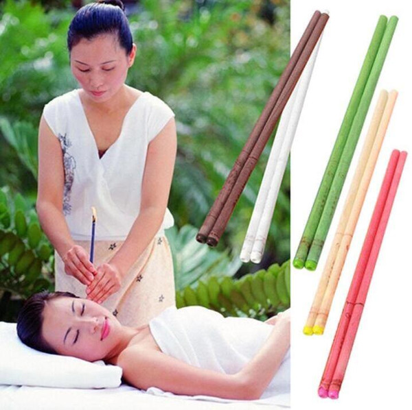 High-Quality Therapy Natural Beewax Ear Candles Ear Care Candles Straight Style Indian Theraphy Ear Candle tcm therapy