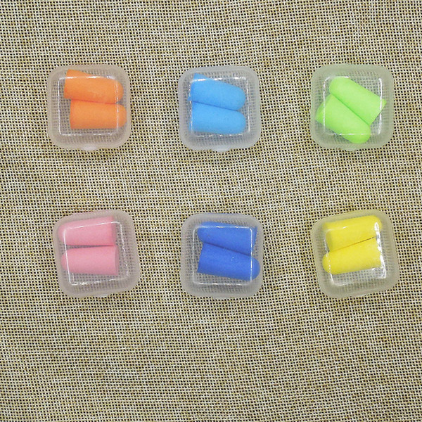 Soft Foam Ear Plugs Travel Sleep Noise Prevention Earplugs Noise Reduction For Travel Sleeping Individually Wrapped