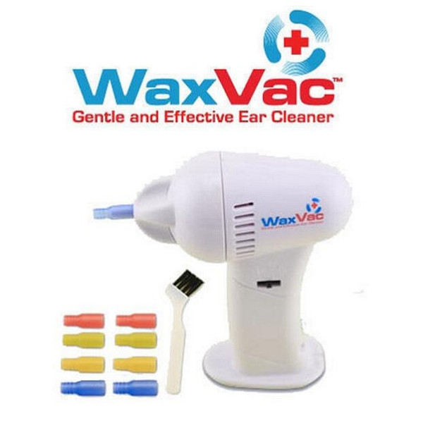 2016 Electric waxvac ear cleaner kid baby child ears cleaning device dig ear massage vacuum removal kit babies ear pick scoop
