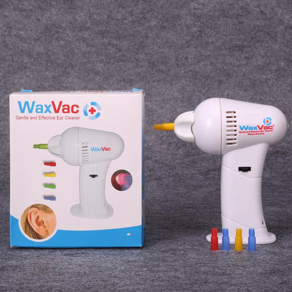 Ear Cleaner Wax Remover Pick Removal Cordless Vacuum Easy Painless for Children