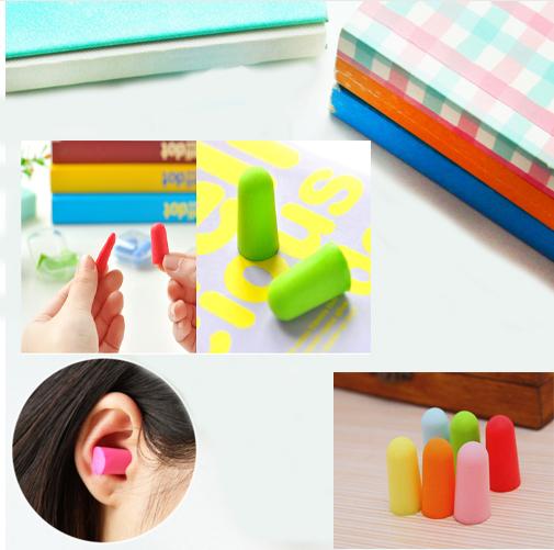 Soft Classic Foam Ear Plugs Tapered Travel Sleep Noise Reduction Prevention Earplugs Sound Insulation Ear Protection B50Q