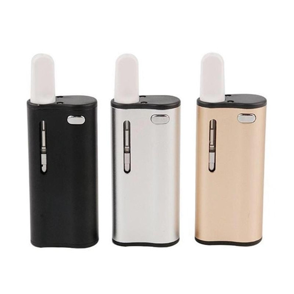 E cigarettes Kit H6 350mAh Preheat Battery Box Mod 0.5ml Ceramic Coil Thick Oil Tank Ceramic mouthpiece Vaporizer Cartridges