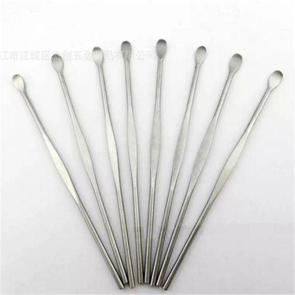 Ear Pick Steel Stainless Ear Wax Earwax Curette Remover handle Cleaner Tool, Earpick Spoon Cleaning Health Care 2017083009