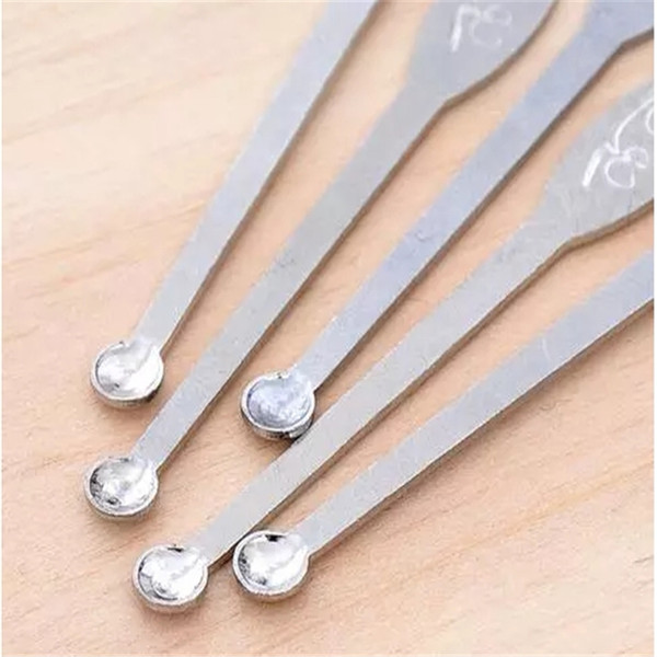 Stainless Steel Earpick Ear Pick handle Health Ear Cleaner Cleaning Earwax Remover Curette ayq888