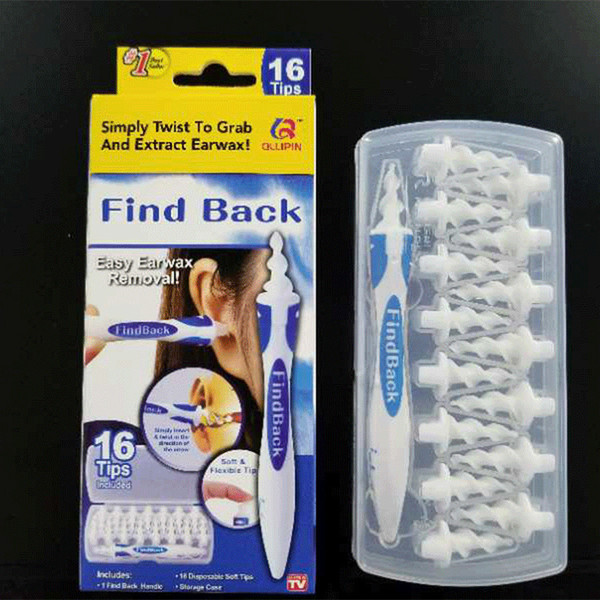 New Pattern Smart Portable Ear Cleaner Ear Wax Remover Organ Soft Silica Gel Head Spiral Cleaner Cutting Device Goods