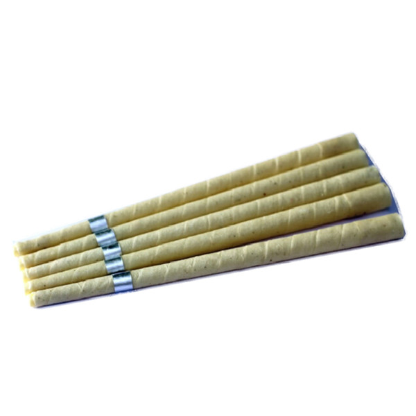 Wholesale - pure beewax ear candle unbleached organic muslin fabric with protective disc+CE quality approval free shipping