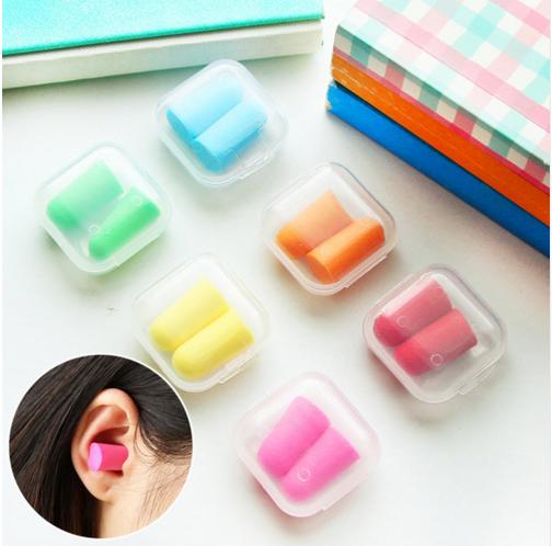 Slim Fit Soft Foam Earplugs Fit Your Ears Perfectly Hearing Protection for Sleeping Snoring Shooting Concerts Musicians Travels B87Q