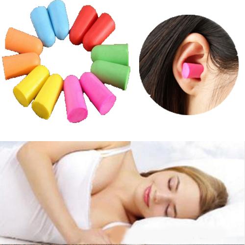 Slim Fit Soft Foam Earplugs Fit Your Ears Perfectly Hearing Individually Wrapped Pairs Uncorded Noise Reduction Rating B50Q