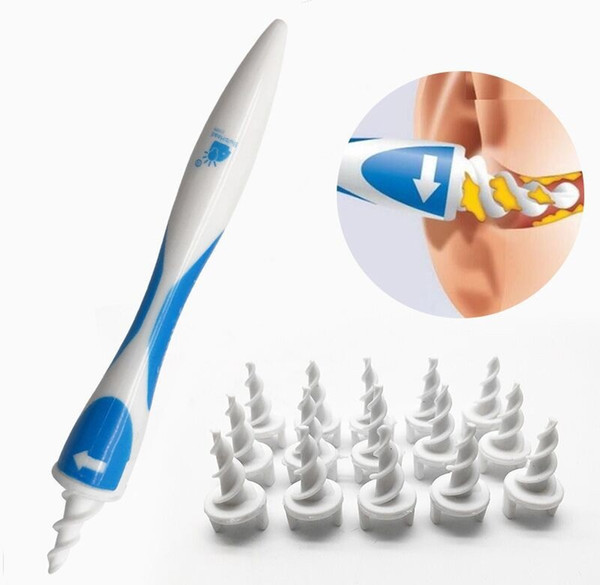Smart Ear Wax Cleaner Earwax Removal Swab Cleaning Ear Care Kit Pure Casing Ear-pick Clean Tool Ear Care Supply KK374
