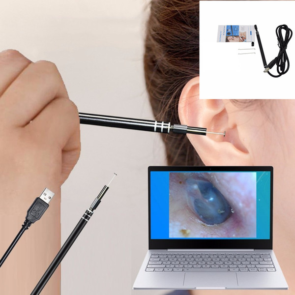 USB Ear Cleaning Tool HD Visual Ear Spoon Multifunctional Earpick With Mini Camera Pen Ear Care In-ear Cleaning Endoscope