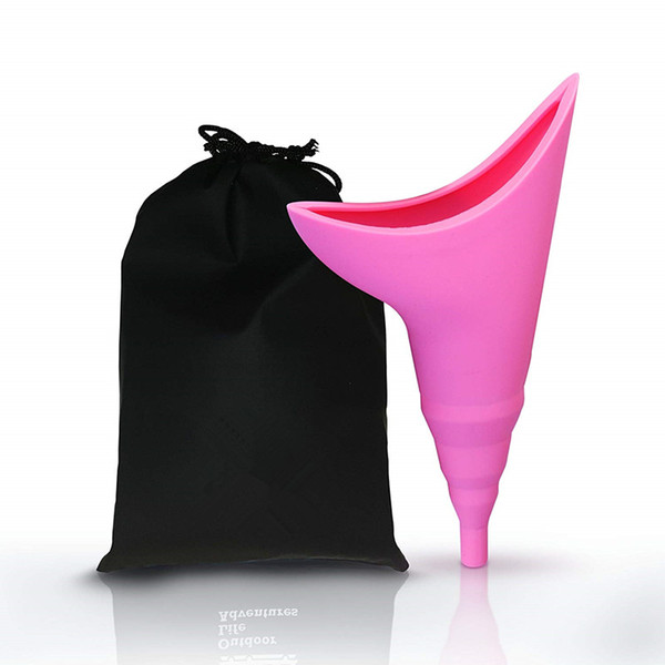 Female Urination Device Lets You Pee Standing Up Discreet Reusable & Portable Urinal Funnel Women Perfect Travel, Outdoor Activities
