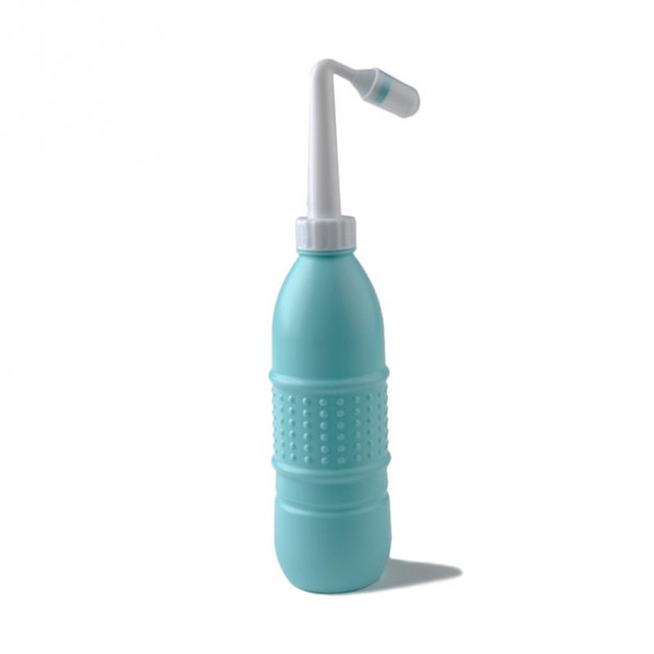 Wholesale-Women vaginal washing bidet 500ml Easy Handy Personal Portable Travel Bidet Spray Ass Vagina Pussy Washlet Health Hygiene