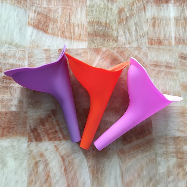 Fashion Urinal Camping Travelling Female Women Urine Urinal Funnel Direct Physical Care Standing Urine Urinal Toilets Accessories OPP Bag