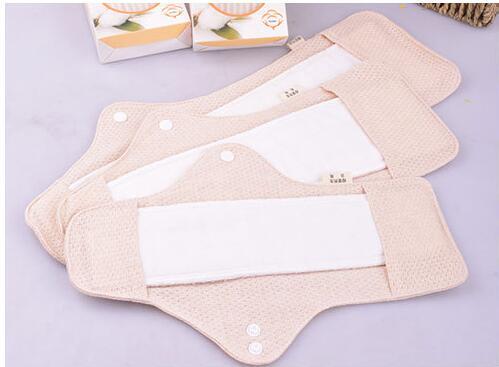 5Pcs New Panty Liner Cotton Sanitary Pads Lady Cloth Pad Cloth Menstrual Sanitary Maternity Mama Pads Reusable Washable Regular Light Flown