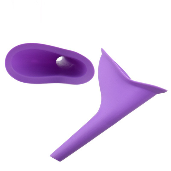 OEM Female urination device lady urine silicone funnel women Outdoor Standing up Pee Reusable urinals portable camping travel toilet