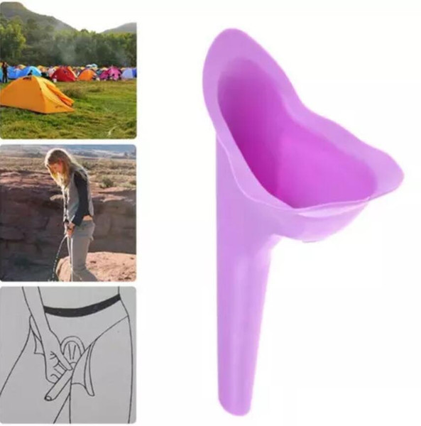 Vogue Camping Travelling Female Lady She Can Wee Urine Urinal Director Funnel OPP bag Free Shipping 400pcs